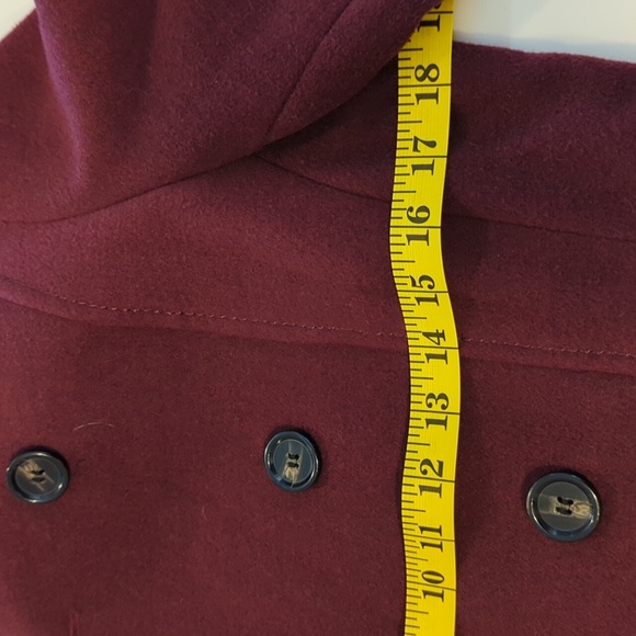 H&M Burgundy Fall/Winter Jacket - Picture 5 of 7